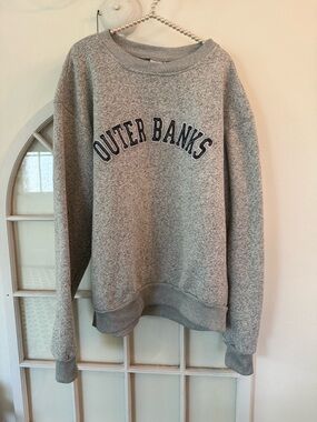 Outer Banks Men's Grey Crewneck Sweatshirt